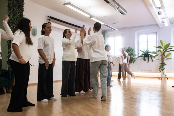 Hiphop Juniors mit Mara im From The Soul Studio