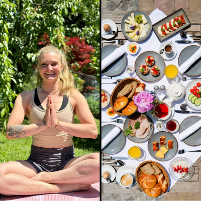 Pilates mit Martina und anschließenden Brunch im Badl Garten
