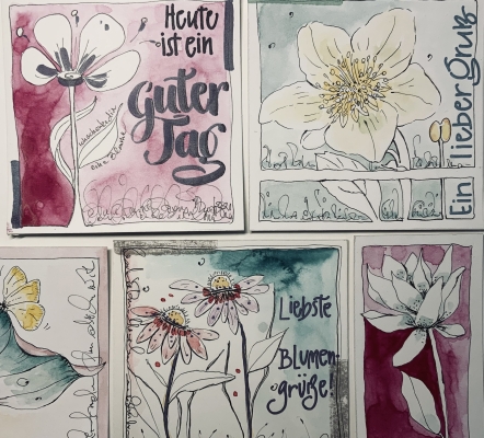 BUNT&WILD - Sommerverliebt in Illustration&Lettering - PopArtCards