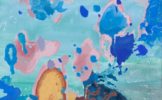 Max Weiler, Munterer Himmel, 1972