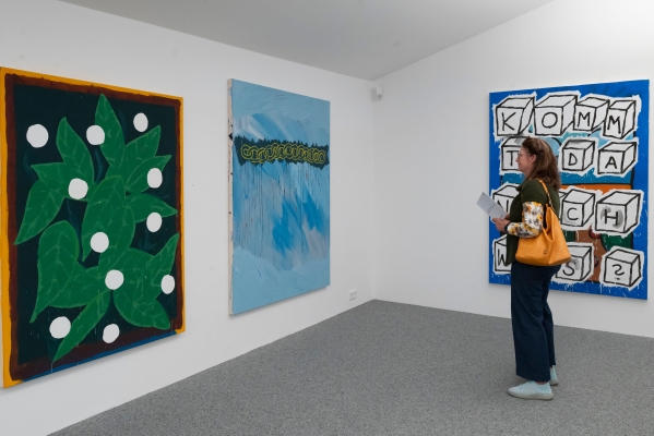 Ausstellungsansicht »Andrea Lüth. Kommt da noch was?«