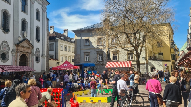 Haller Ostermarkt am Stiftsplatz