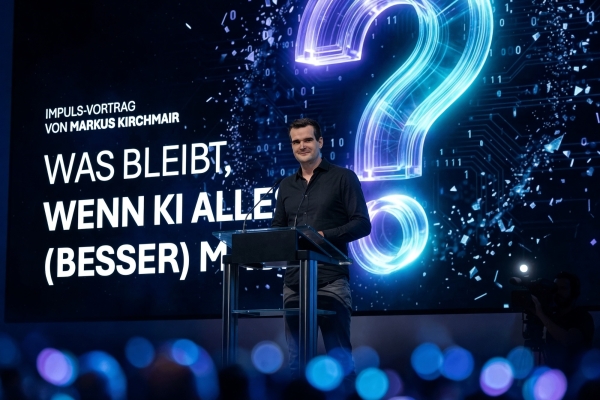 Der Haller KI-Experte und Strategieberater Markus Kirchmair spricht in einem spannenden Vortrag über KI, die Auswirkungen auf unsere Arbeit und gesellschaftliche Herausforderungen. (Symbolbild)