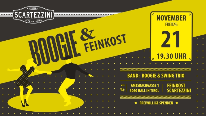 Boogie & Feinkost bei Scartezzini