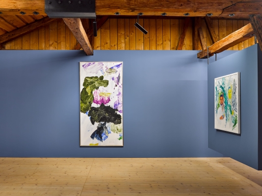 Ausstellungsansicht »Max Weiler und die Sammlerin«