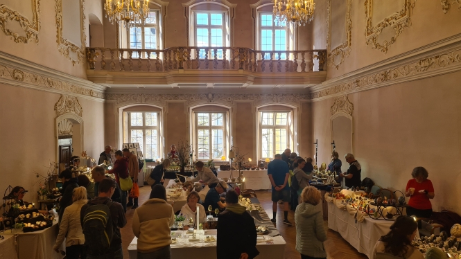 Einzigartiges Kunsthandwerk bei der Ausstellung "Kunst am Ei"