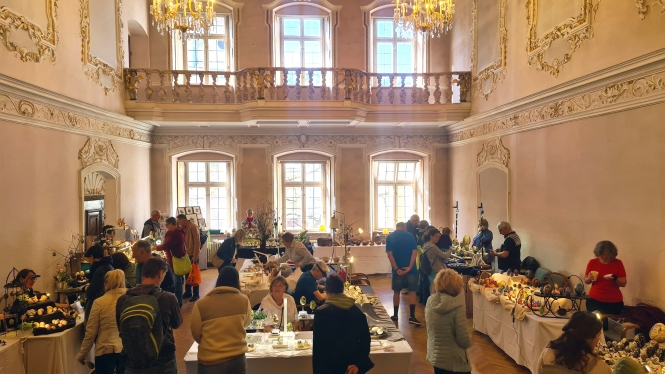 Einzigartiges Kunsthandwerk bei der Ausstellung "Kunst am Ei"