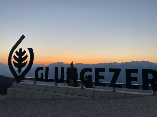 Schriftzug Glungezer