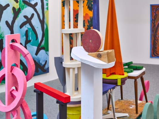 Ausstellungsansicht »Andrea Lüth. Kommt da noch was?«