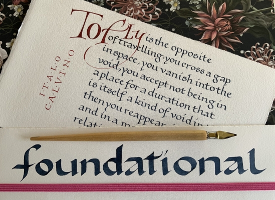 „Foundational Hand“ klassisch und modern - für Einsteiger und Fortgeschrittene