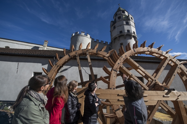 Historisches Wasserrad