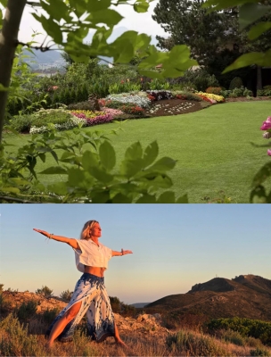 Yoga im Gartenhotel
