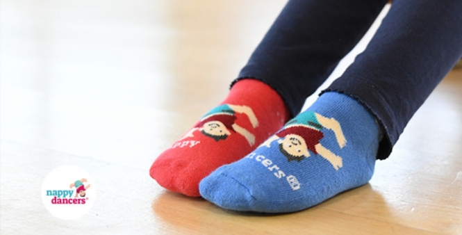 Nappydancers Tanzsocken