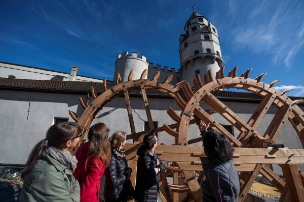 Historisches Wasserrad