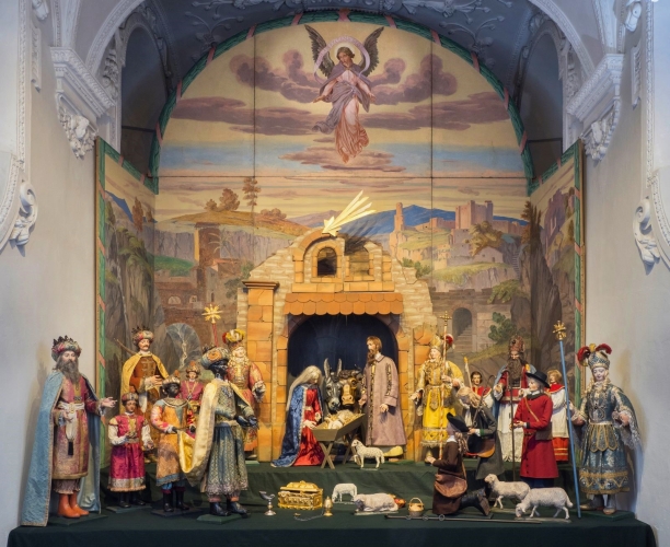 Barocke Weihnachtskrippe der MK in der Jesuitenkirche