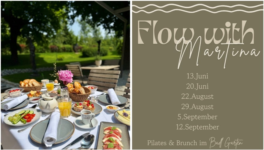Pilates & Brunch im Badl Garten