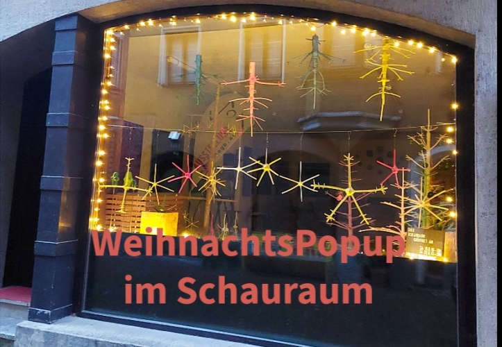 WEIHNACHTSPOPUP im Schauraum