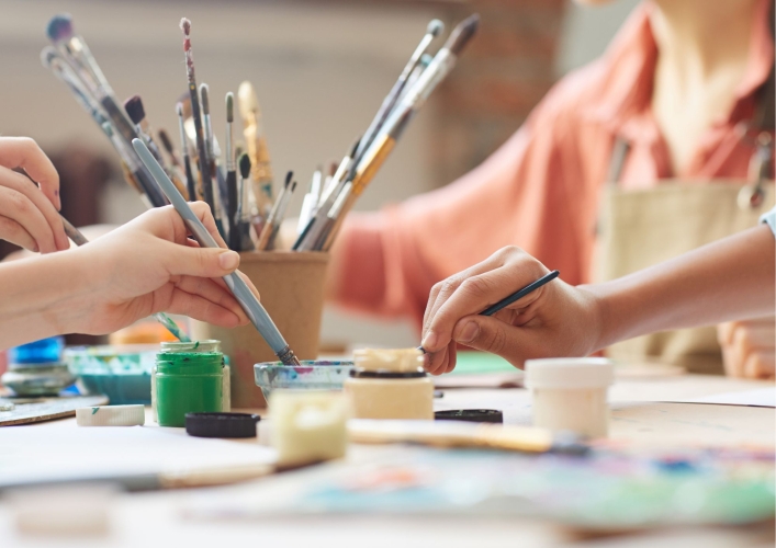 Das Mal-Café - Kunst und Begegnung in der Lend