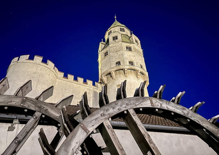 Vollmond am Münzerturm