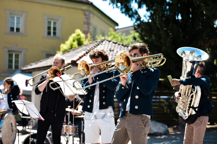 Die „City-Crasher“ spielen am Haller Bauernmarkt Die „City-Crasher“ spielen am Haller Bauernmarkt