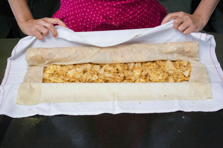 Apfelstrudel Apfelstrudel selbst gemacht