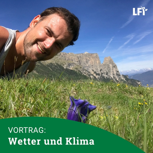 Ö3 Meteorologe Sigi Fink kommt für einen Vortrag in den Reschenhof Mils Vortrag mit Ö3 Meteorologe Sigi Fink