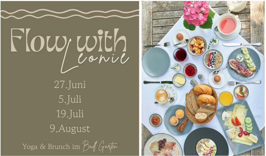 Yoga & Brunch im Badl Garten