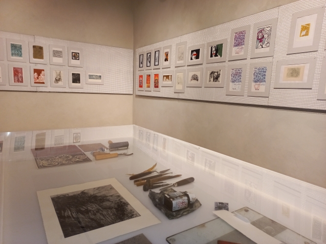 Ausstellung-Miniprint. Demokratie unter Druck?