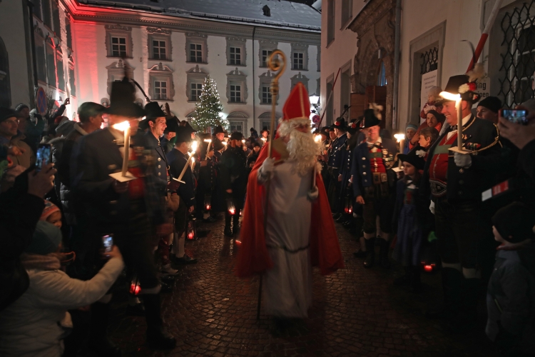 Haller Nikolauseinzug am Samstag, 6. Dezember