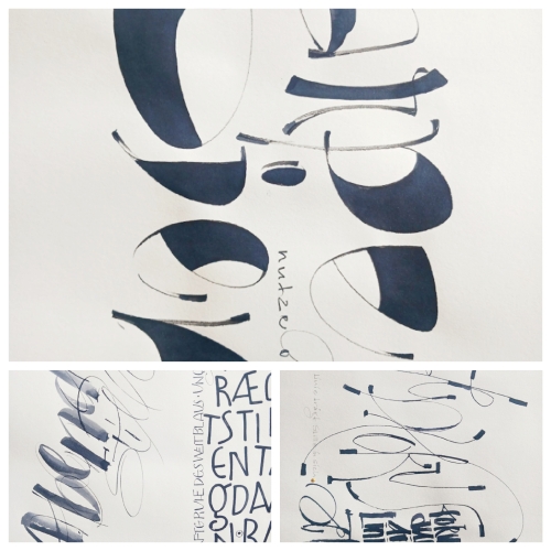 KALLIGRAFIE experimentell