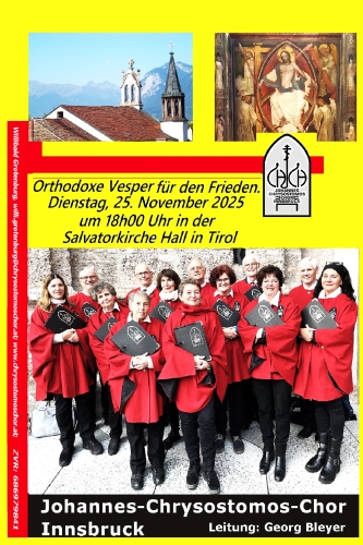 Vesper für den Frieden