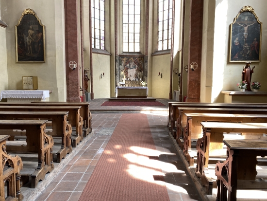 Salvatorkirche Innenraum