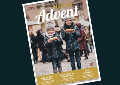 Titel "Hall im Advent 2025"