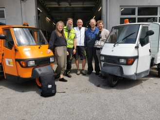 Aus alt mach neu: Bauhof bringt Ape für die Jugendarbeit auf Tour