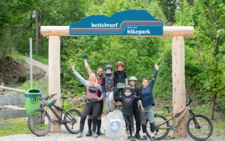 Naturnaher Bettelwurf Bikepark in Absam feierlich eröffnet
